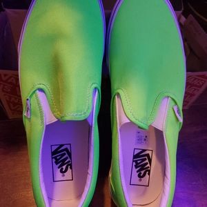Neon Lime Green Vans